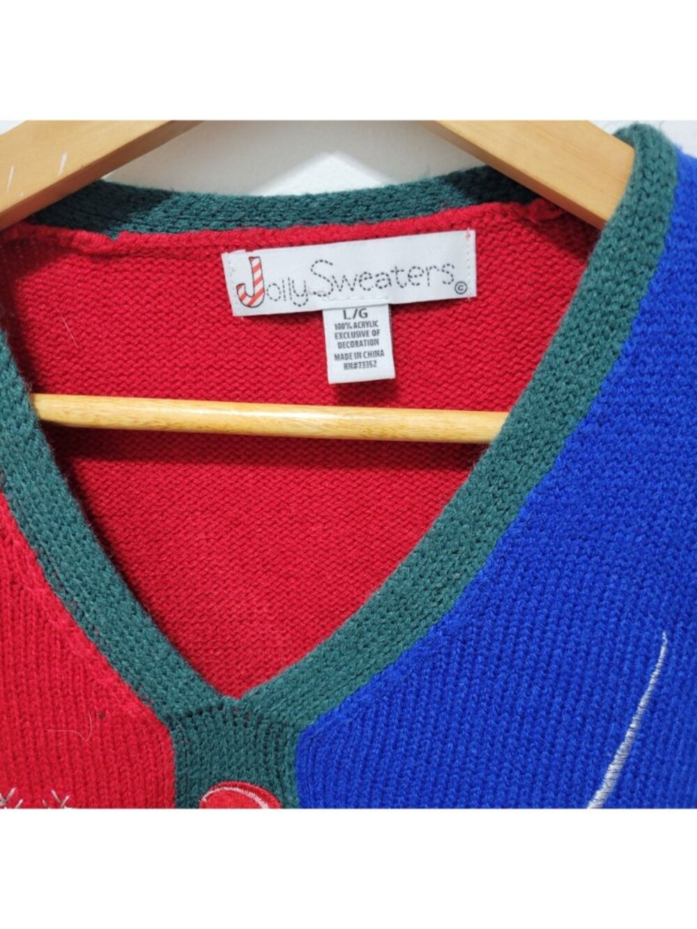 Jolly Gingerbread Man And House Ugly Christmas Sweater (L) View 5